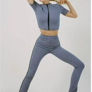 Zara jacquard two piece set